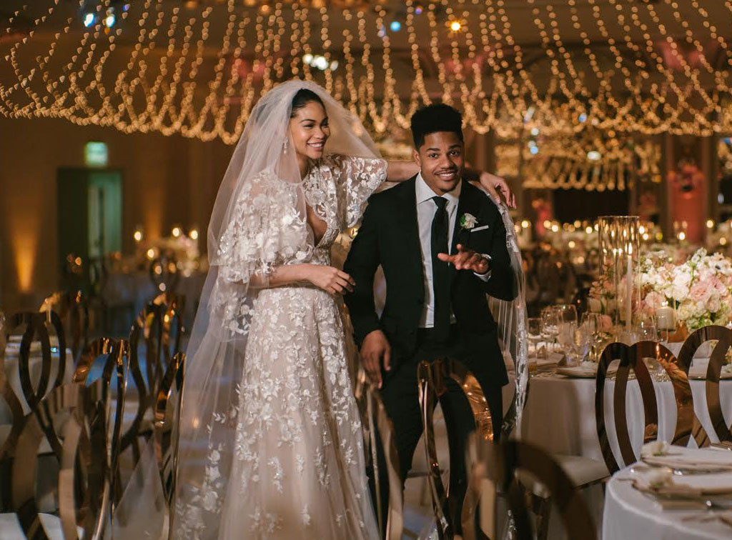 Watch Chanel Iman and Sterling Shepard's Wedding Video E! News